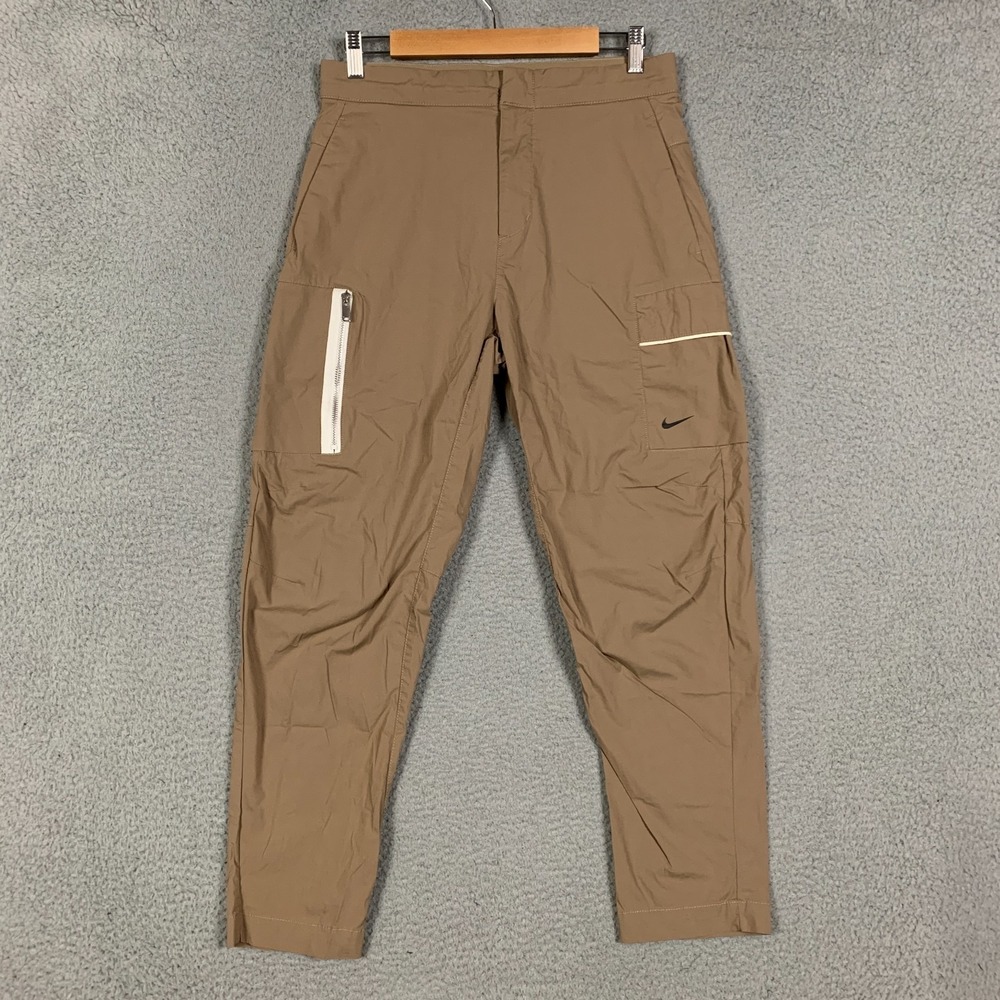 Nike Sportswear Cargo Pants Mens 30/M Khaki NSW Unlined Utility Woven DD7034-208